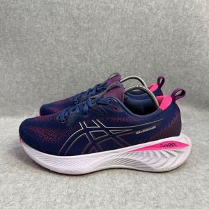 Asics Women's Athletic Shoes - Navy and Pink